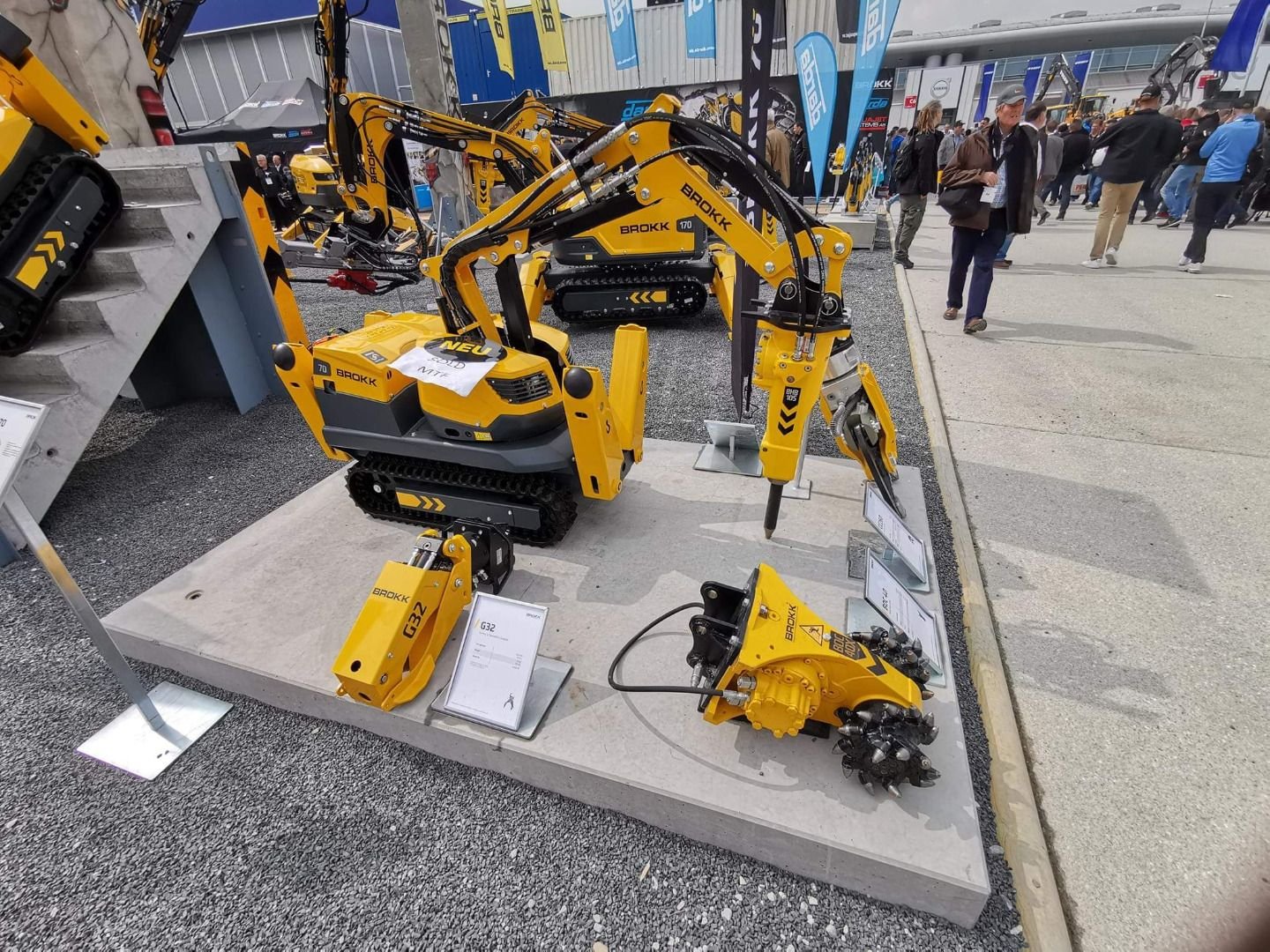 Uutuus-Brokk 70, Bauma 2019