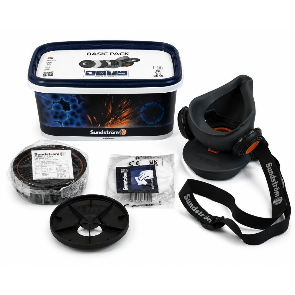 Sundström Puolinaamari SR 900 M, Basic pack